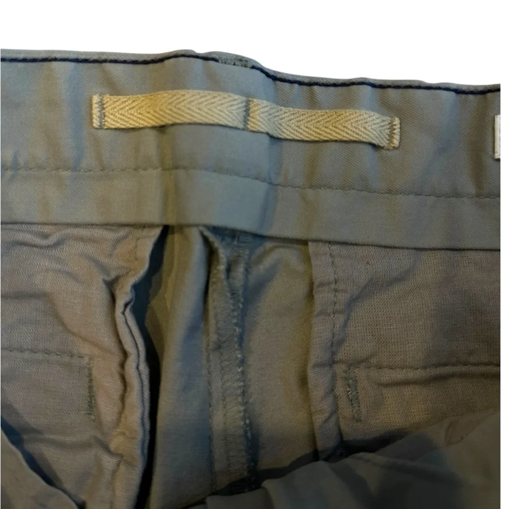 Banana Republic Men’s Lived-In Chino Athletic Fit Pants Gray Size 32
